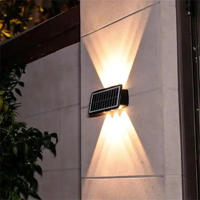 バルコニー 太陽光灯 防水壁掛けランプ 上下室外照明
