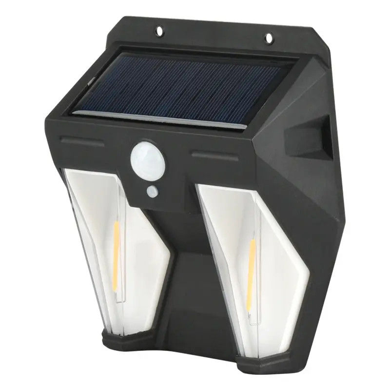 50000 時間 寿命 運動センサーとLED光源付きの屋外太陽光壁灯