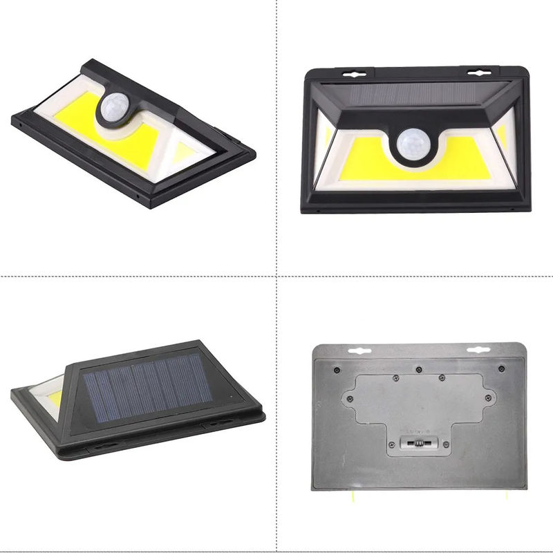 IP65 防水 LED 太陽光壁灯 モーションセンサー モダン 太陽光セキュリティライト